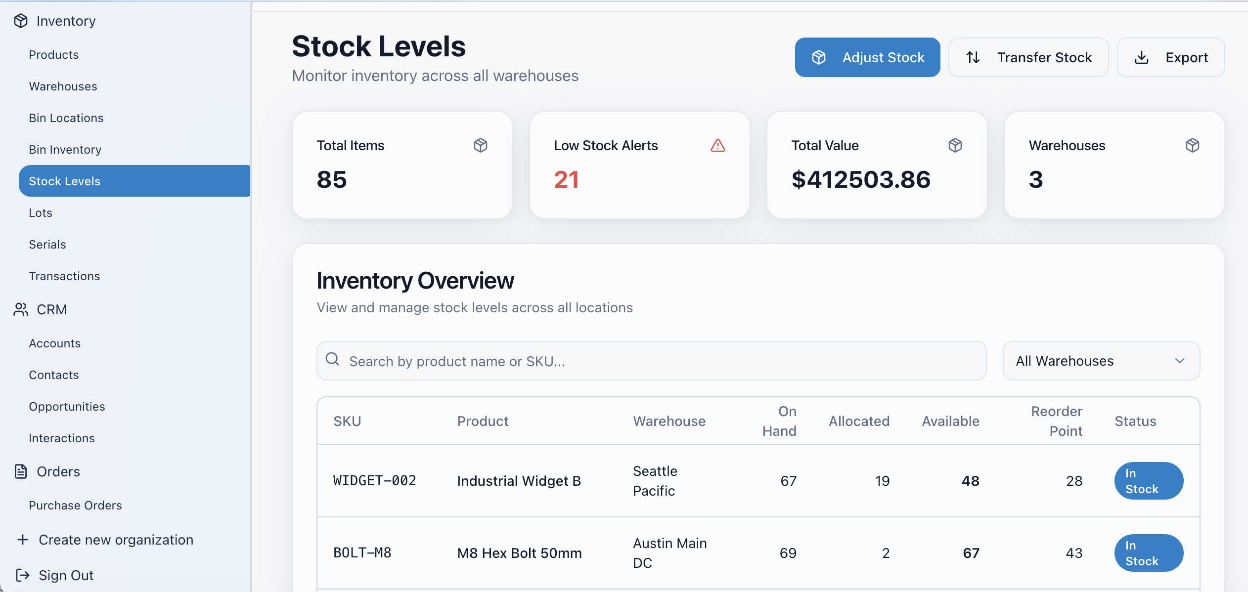 Stock that keeps itself honest